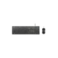 targus akm622es teclado ratón incluido universal usb qwerty español negro