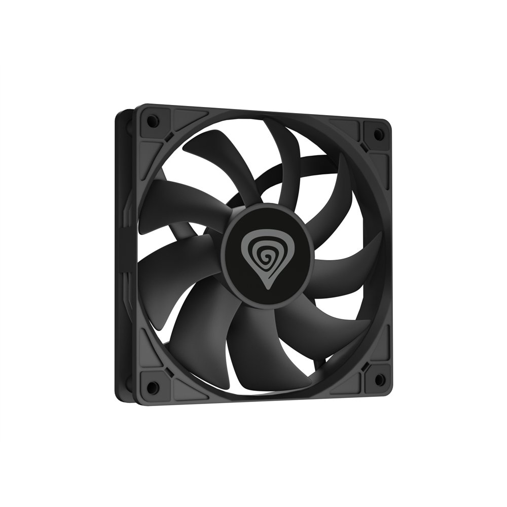genesis oxal 120 carcasa del ordenador ventilador 12 cm negro 1 pieza(s)