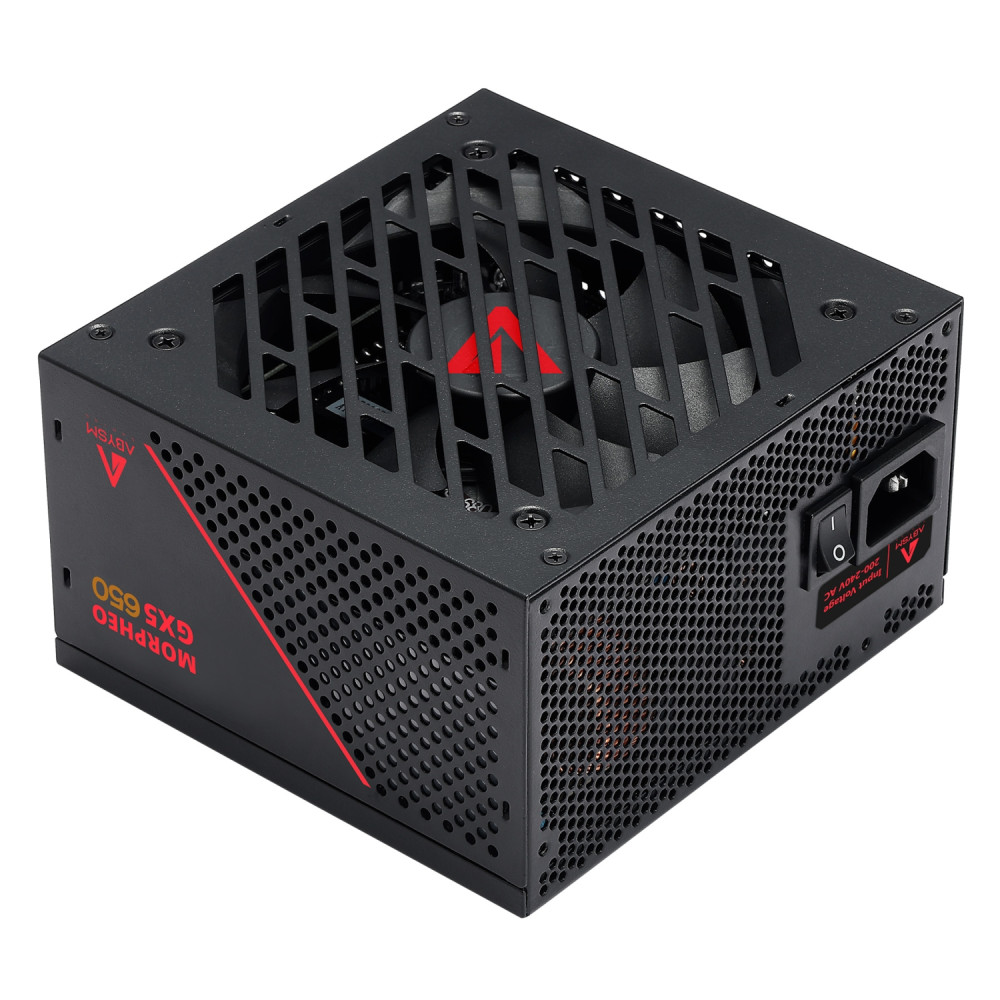 abysm morpheo gx5 unidad de fuente de alimentación 650 w 20+4 pin atx atx negro