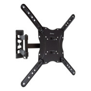 unykach soporte de pared universal inclinable y giratorio uk1113 17″-55″ tv / monitores
