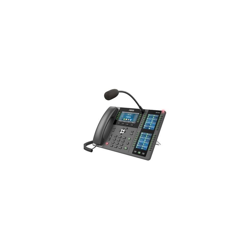 fanvil x210i teléfono ip negro, gris 20 líneas lcd