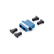 equip 156131 adaptador de fibra óptica sc 12 pieza(s) azul