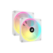 corsair co-9051008-ww sistema de refrigeración para ordenador carcasa del ordenador ventilador 14 cm blanco 2 pieza(s)