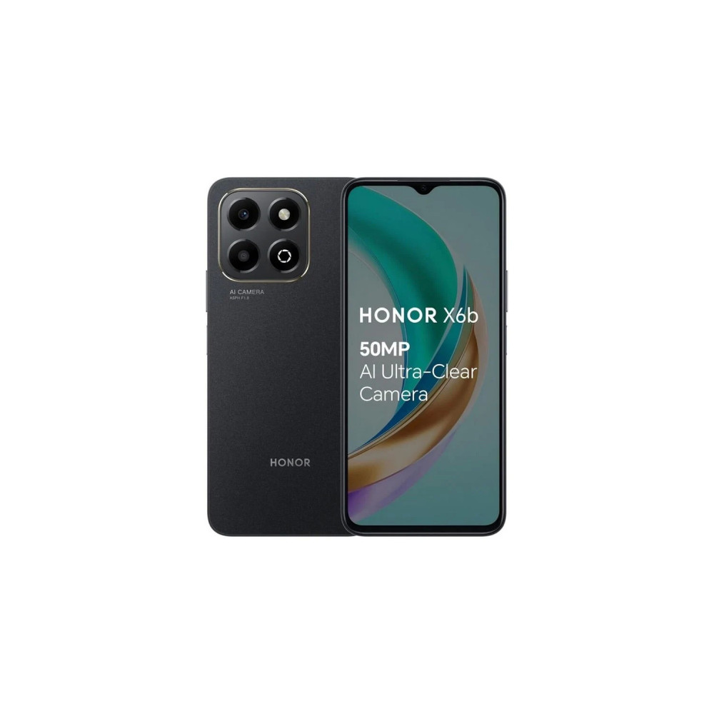 honor x6b 4/128gb negro smartphone