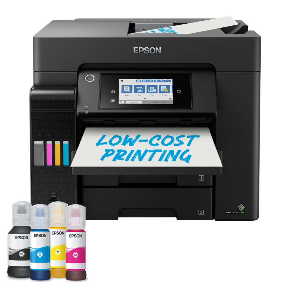 epson ecotank et-5855 inyección de tinta a4 4800 x 2400 dpi 25 ppm wifi