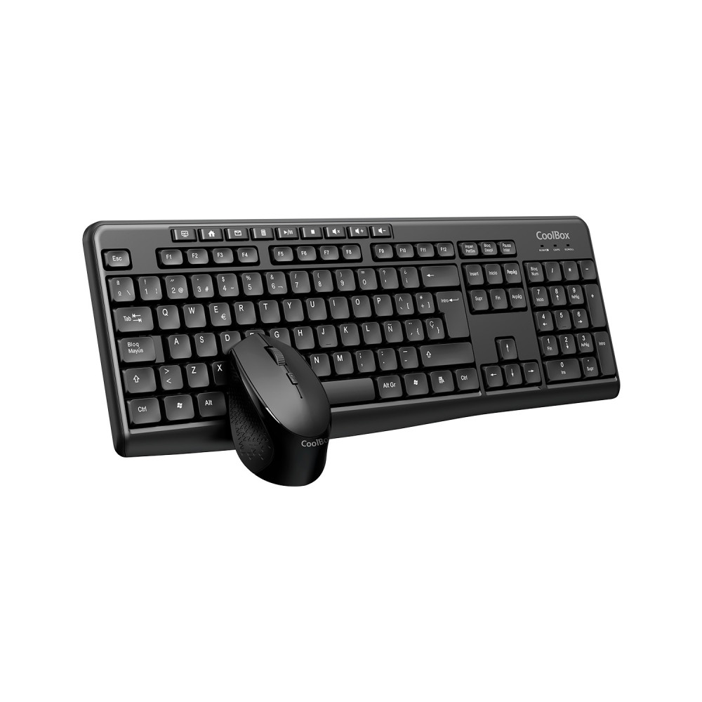 coolbox coo-ktr-03w teclado hogar / oficina