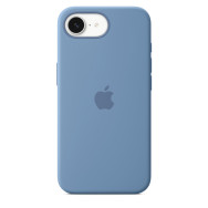 apple funda de silicona para el iphone 16e - azul invierno