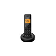 alcatel e160 teléfono dect identificador de llamadas negro