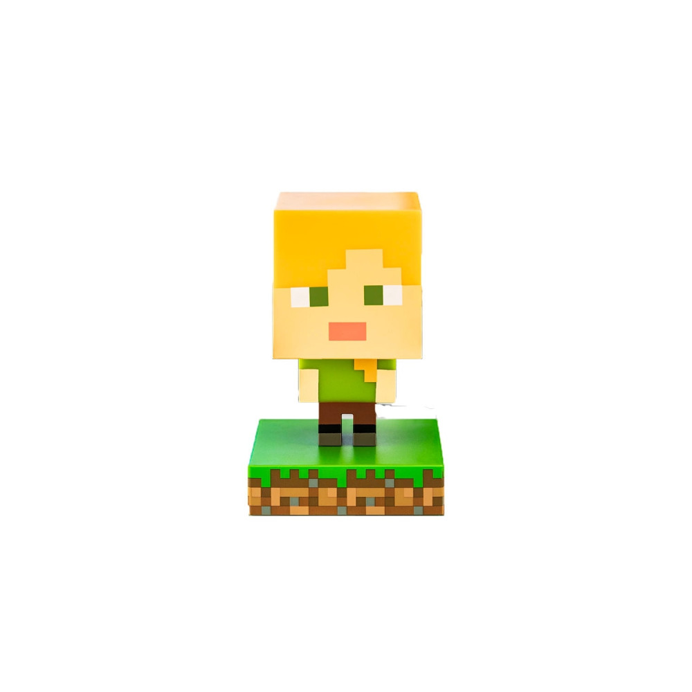 lampara icons alex 10 cm  minecraft