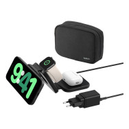 belkin boostcharge pro auriculares, smartphone, reloj inteligente negro corriente alterna, usb cargador inalámbrico carga rápida