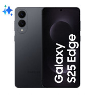samsung galaxy s25 edge 5g 12/512gb negro smartphone