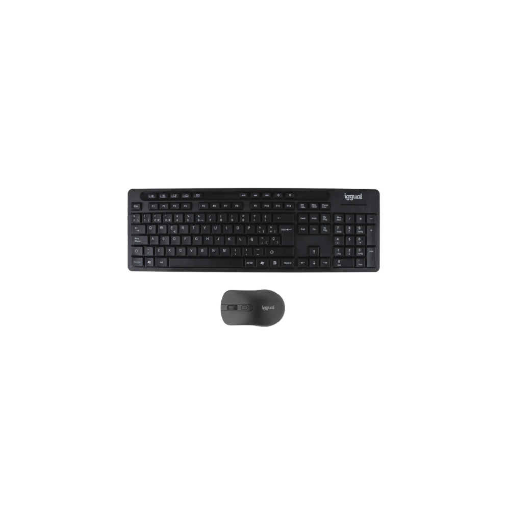 iggual kit teclado ratón inalámbrico wmk-business2