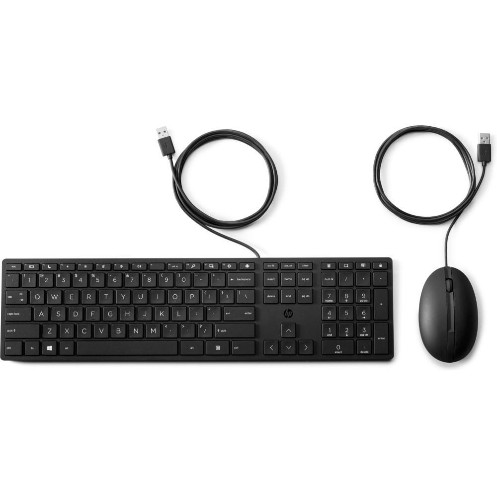 hp teclado y ratón con cables desktop 320mk