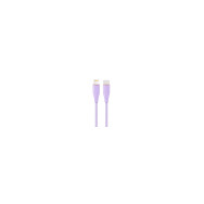 gembird cc-usb2s-cm8pm-1.5m-p cable de conector lightning 1,5 m violeta