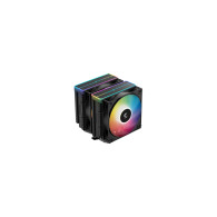 deepcool ag620 bk argb v2 conjunto de chips, placa base refrigerador de aire 12 cm negro 1 pieza(s)
