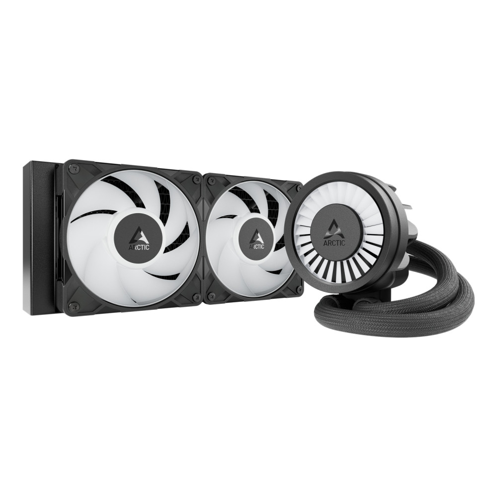 arctic liquid freezer iii pro 240 a-rgb procesador sistema de refrigeración líquida todo en uno 12 cm negro, blanco 1 pieza(s)