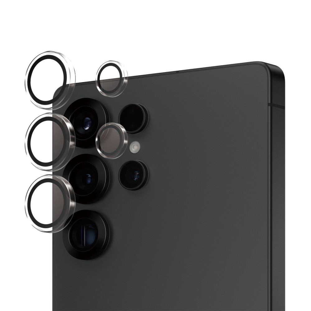 panzerglass ® hoops® transparent camera lens protector samsung galaxy s25 ultra protector de pantalla 1 pieza(s)