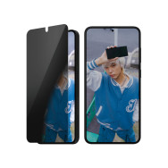 panzerglass ® privacy screen protector samsung galaxy s25+ | s24+ | ultra-wide fit protector de pantalla 1 pieza(s)