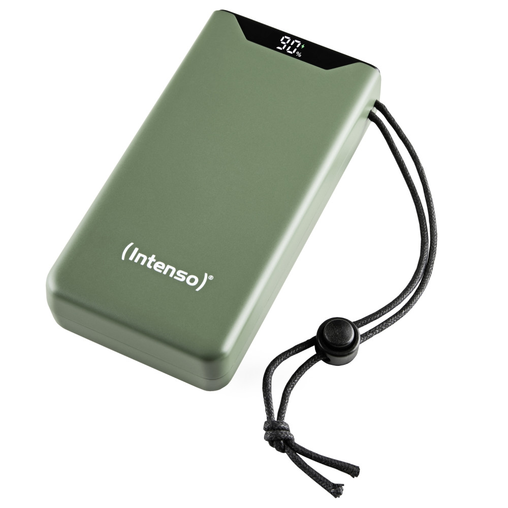 intenso 7332057 batería externa polímero de litio 20000 mah verde