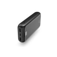 hama 00201710 batería externa polímero de litio 20000 mah antracita
