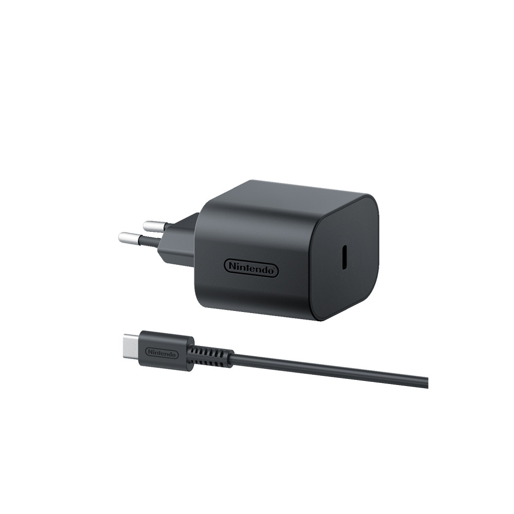 nintendo 10015096 cargador de dispositivo móvil consola de juegos portátil negro corriente alterna interior