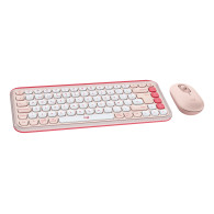 logitech pop icon combo, combinación de teclado y ratón bluetooth, escritura cómoda, teclas y botones programables, clics discre