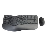conceptronic orazio02de teclado ratón incluido oficina rf inalámbrico qwertz alemán negro