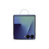 samsung ef-qf766ctegww funda para teléfono móvil 17,4 cm (6.85") transparente