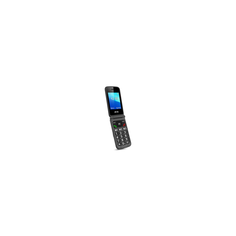 spc stella 3 6,1 cm (2.4") 107 g gris teléfono para personas mayores