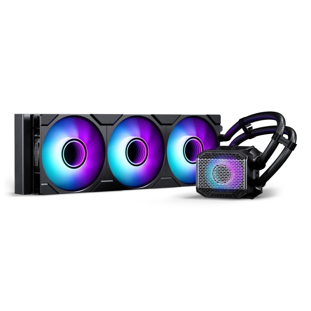 phanteks glacier one 360m25g2 carcasa del ordenador kit de refrigeración líquida 12 cm negro 1 pieza(s)