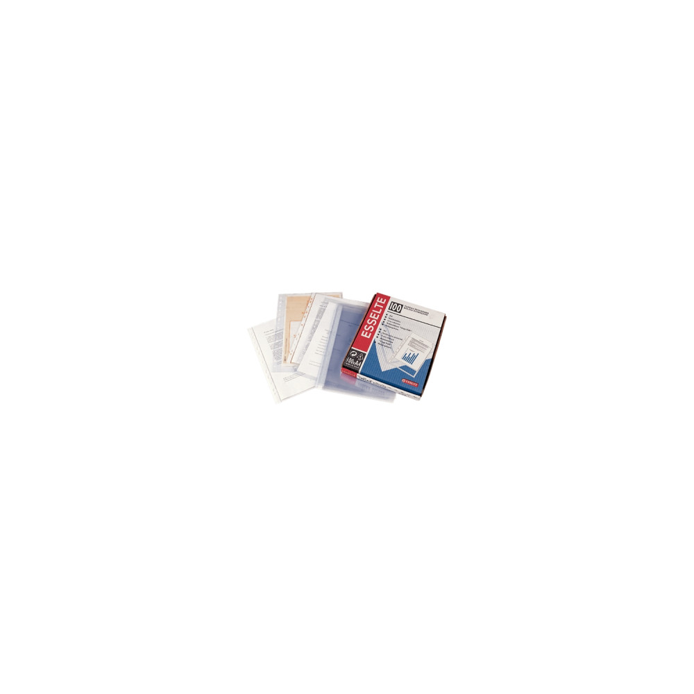 esselte 46108 protector de hojas a4 polipropileno (pp), cloruro de polivinilo (pvc) 100 pieza(s)