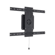 tooq soporte de pared rotación 360° para pantallas 37" - 80", negro