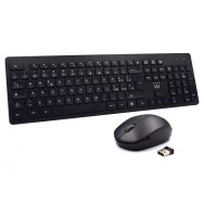 ewent ew3255 teclado ratón incluido universal qwerty italiano negro