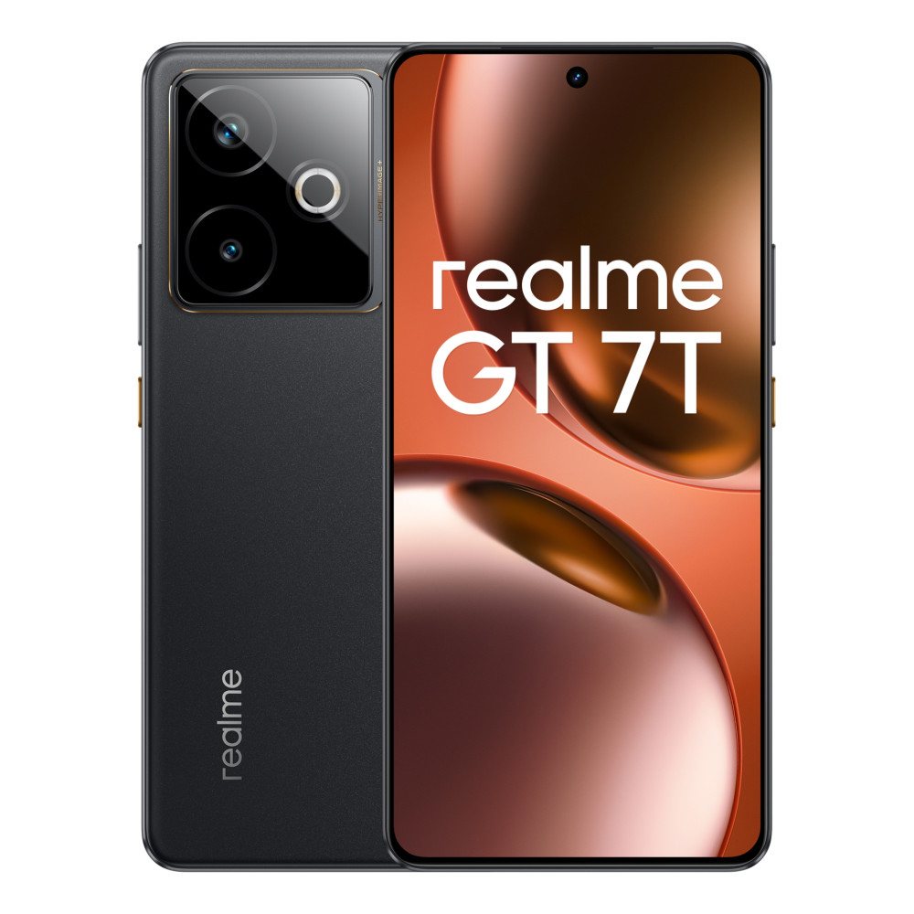 realme gt 7t 5g 12/256gb negro smartphone