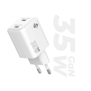 subblim cargador gan 35w doble usb-c