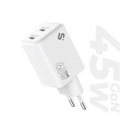 subblim cargador gan 45w doble usb-c
