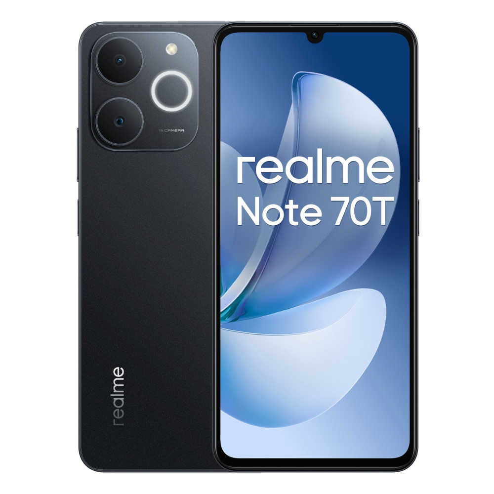 realme note 70t 4/128gb negro smartphone