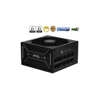 msi mag a850gls pcie5 unidad de fuente de alimentación 850 w 24-pin atx atx negro