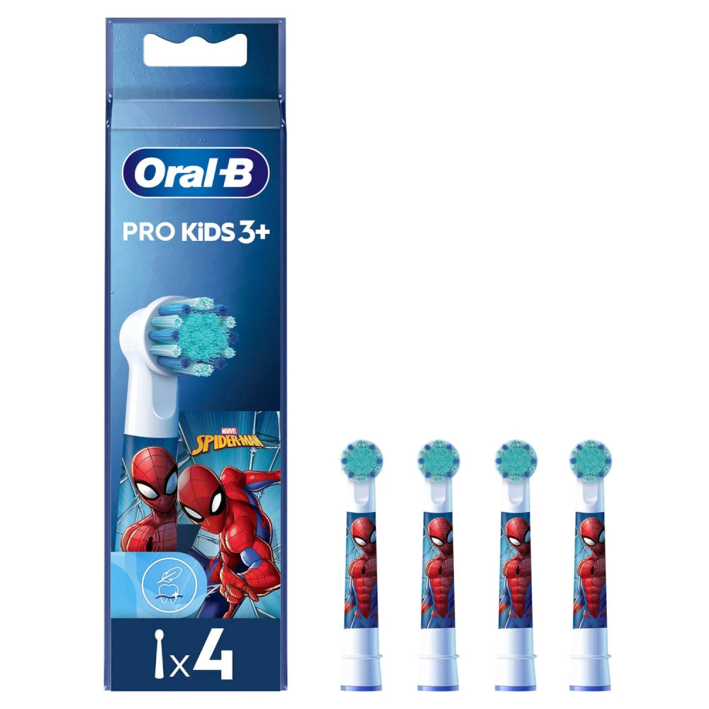 oral-b kids pro kids3+ 4 pieza(s) multicolor, blanco