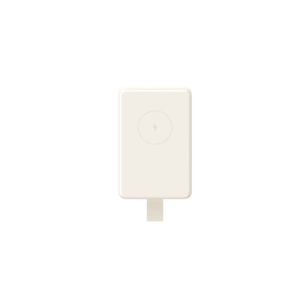 xiaomi magnetic power bank 6000mah ión de litio cargador inalámbrico bronceado