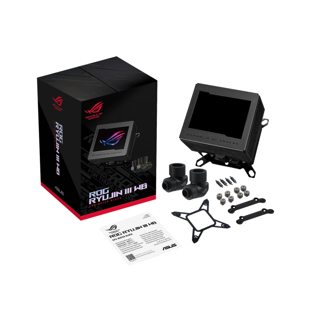 asus rog ryujin iii wb bloque de agua