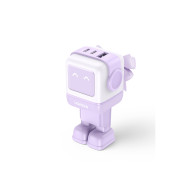 ugreen nexode rg 65w 3-port gan ordenador portátil, teléfono móvil, ratón, portátil, batería portátil, teléfono rosa corriente a