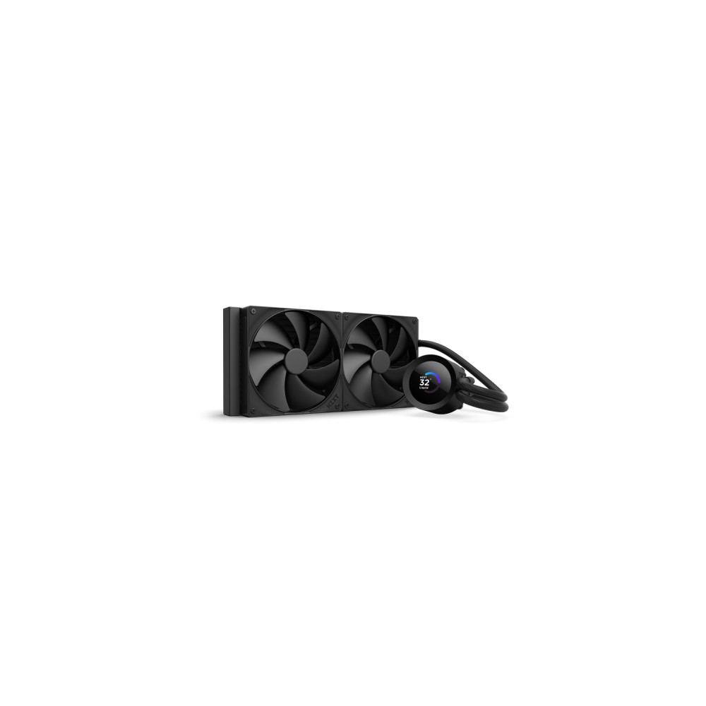 nzxt kraken plus 280 procesador sistema de refrigeración líquida todo en uno 14 cm negro