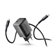 ngs bud 65w-c universal negro corriente alterna carga rápida interior