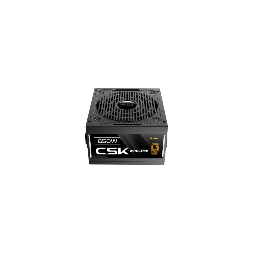 antec csk650dc ec unidad de fuente de alimentación 650 w 20+4 pin atx atx negro
