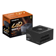 gigabyte ud1000gm pg5 v2 fuente de alimentación – pcie gen 5.1, 80 plus gold, diseño completamente modular, ventilador de 120 mm