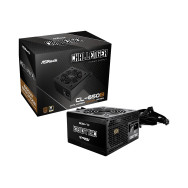asrock challenger cl-650b unidad de fuente de alimentación 650 w 20+4 pin atx atx negro