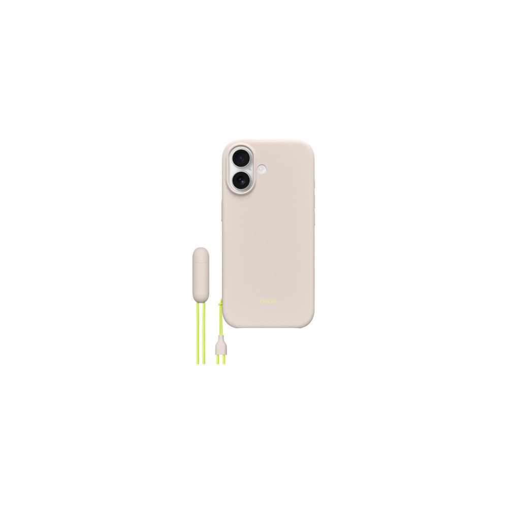 apple mgtl4ll/a funda para teléfono móvil 16 cm (6.3") cal, color piedra