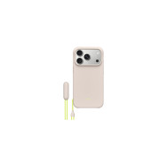 apple mgtn4ll/a funda para teléfono móvil 16 cm (6.3") cal, color piedra