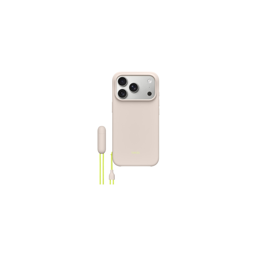 apple mgtn4ll/a funda para teléfono móvil 16 cm (6.3") cal, color piedra